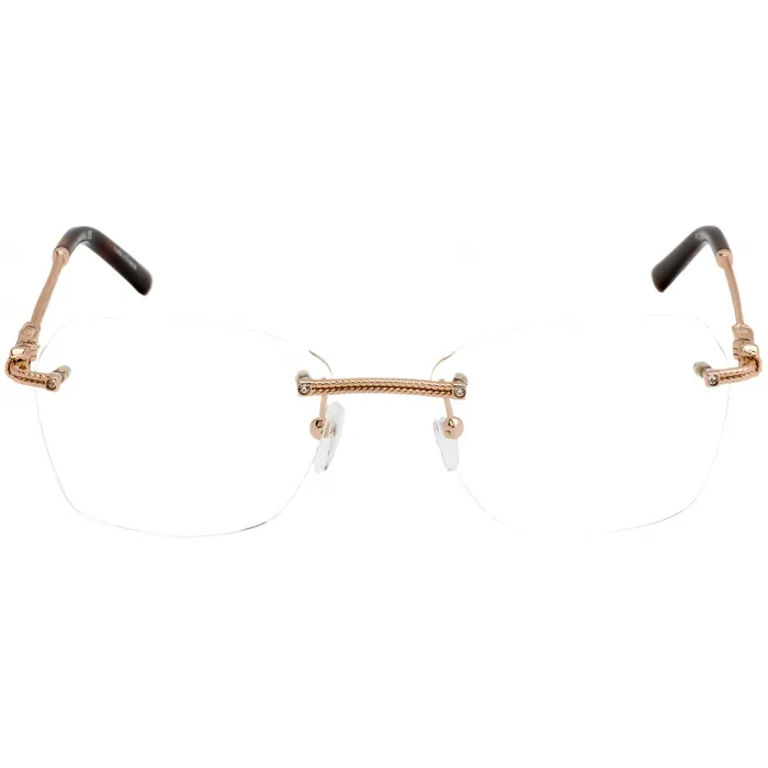 Charriol Womens Eyeglasses Shiny GoldTortoise Geometrical Frame PC71033 C01 Charriol PreStyled Sets