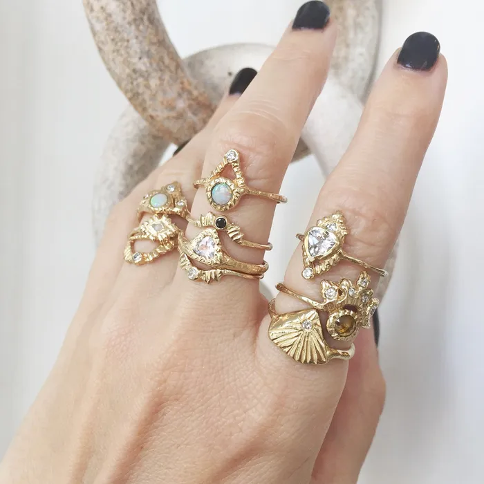 Communion By Joy Rings Star Pyramid Ring