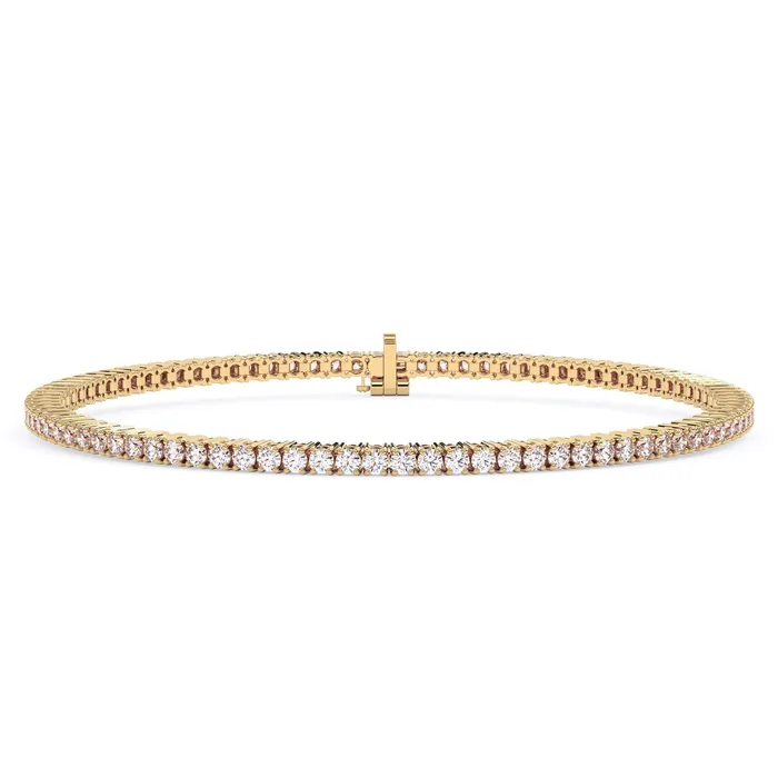 deBebians Bracelets 2 Carat Diamond Tennis Bracelet