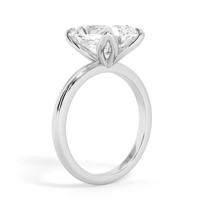 deBebians Rings Tulip Solitaire Engagement Ring Setting