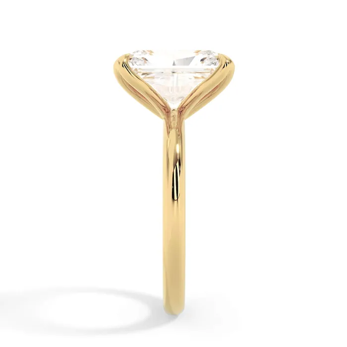 deBebians Rings Tulip Solitaire Engagement Ring Setting
