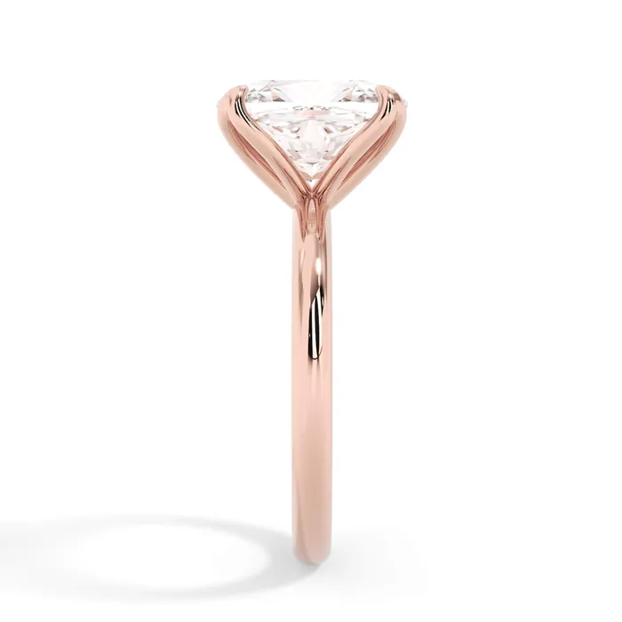 deBebians Rings Tulip Solitaire Engagement Ring Setting