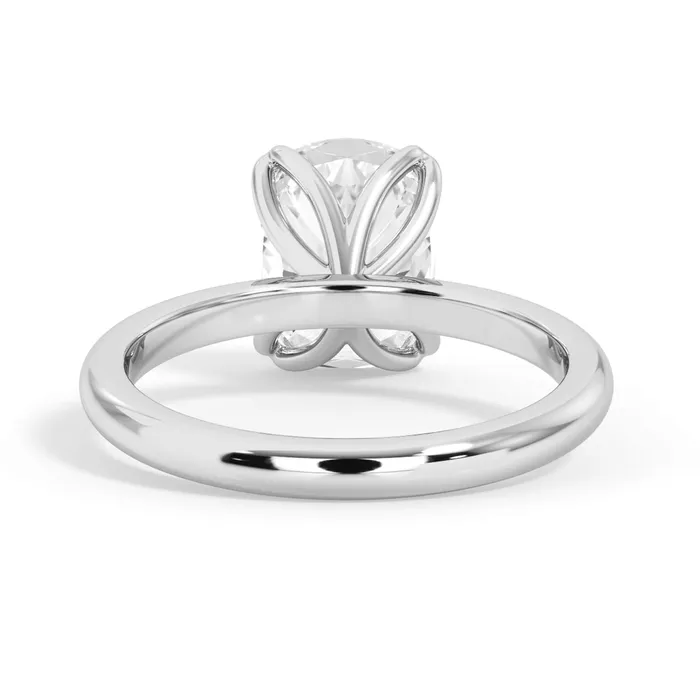 deBebians Rings Tulip Solitaire Engagement Ring Setting