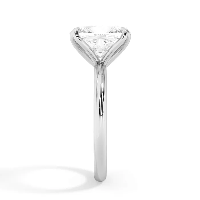 deBebians Rings Tulip Solitaire Engagement Ring Setting