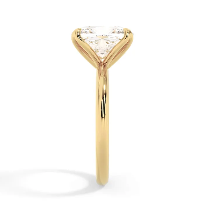 deBebians Rings Tulip Solitaire Engagement Ring Setting