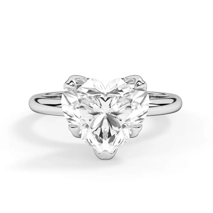 deBebians Rings Tulip Solitaire Engagement Ring Setting