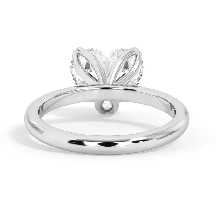 deBebians Rings Tulip Solitaire Engagement Ring Setting