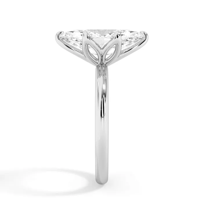 deBebians Rings Tulip Solitaire Engagement Ring Setting
