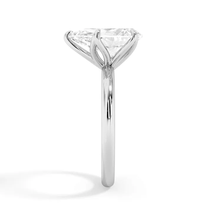 deBebians Rings Tulip Solitaire Engagement Ring Setting