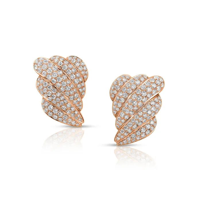 DIAMOND CROISSANT EARRINGS anitako Earrings