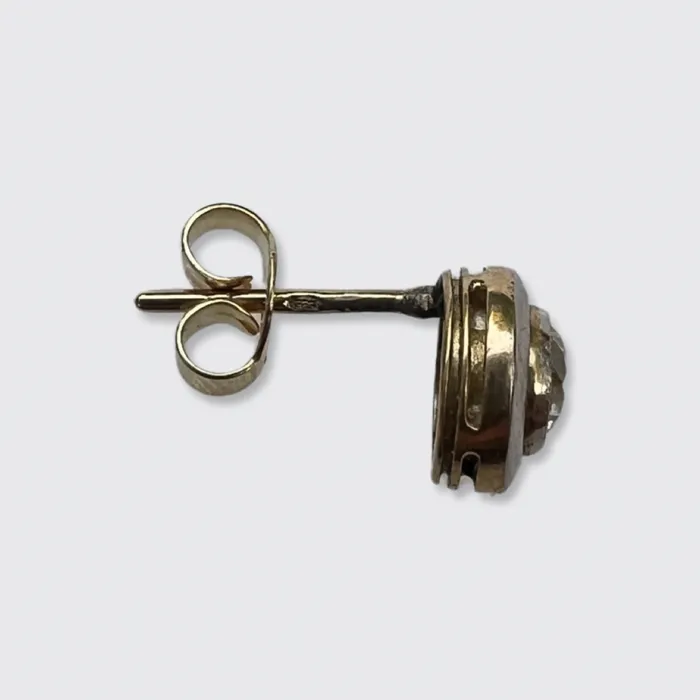 Earrings 21stfinds Diamond Target Solitaire Single Earring 035 carats Stickpin Conversion