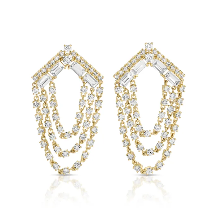 Earrings anitako TARA DIAMOND DROP EARRINGS