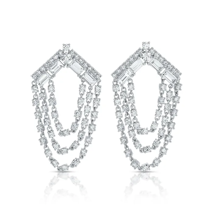 Earrings anitako TARA DIAMOND DROP EARRINGS