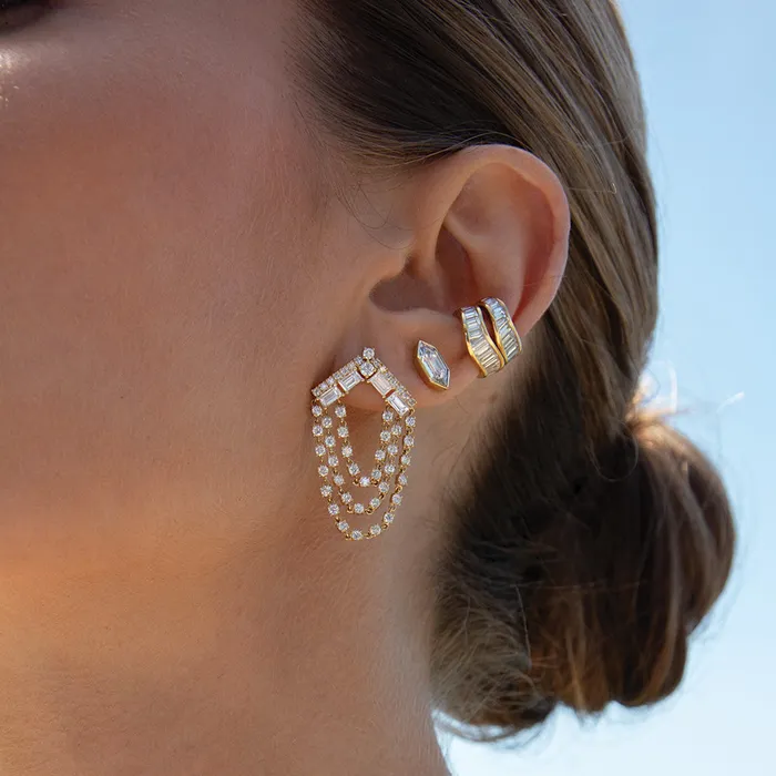 Earrings anitako TARA DIAMOND DROP EARRINGS