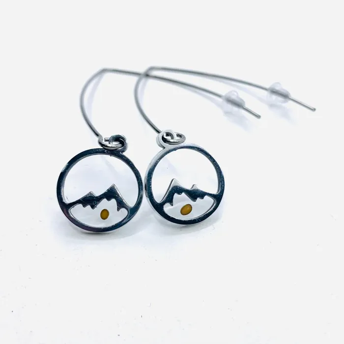 Earrings Faith Can Move Mountains Earrings 