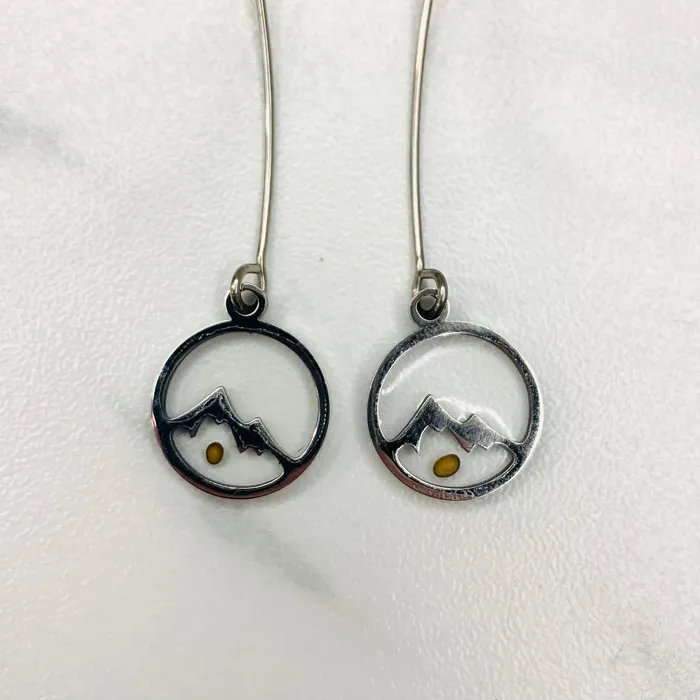 Earrings Faith Can Move Mountains Earrings 
