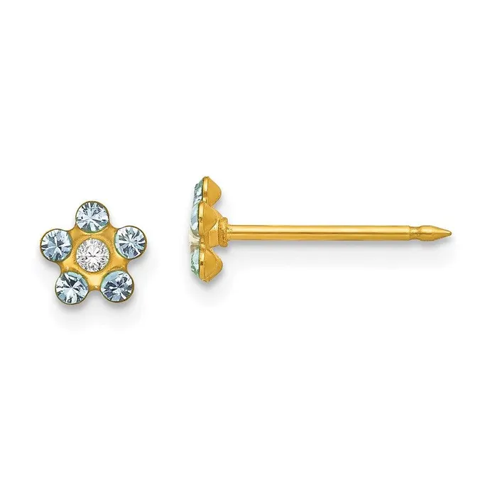 Earrings Inverness 14k March Crystal Birthstone Earrings Jewelry