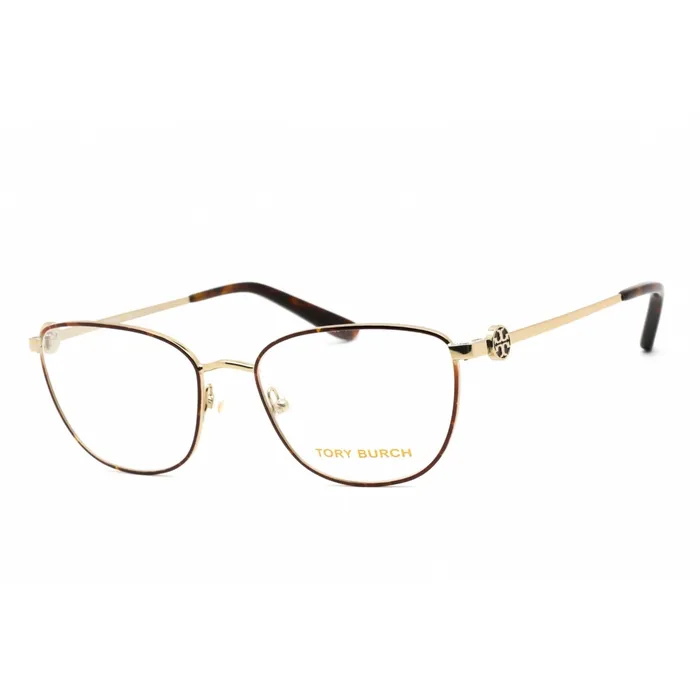 Earrings Tory Burch Womens Eyeglasses Cat Eye Dark TortoiseGold Metal Frame 0TY1067 3279 Tory Burch