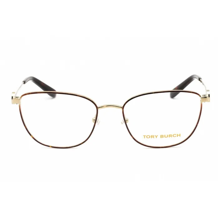 Earrings Tory Burch Womens Eyeglasses Cat Eye Dark TortoiseGold Metal Frame 0TY1067 3279 Tory Burch