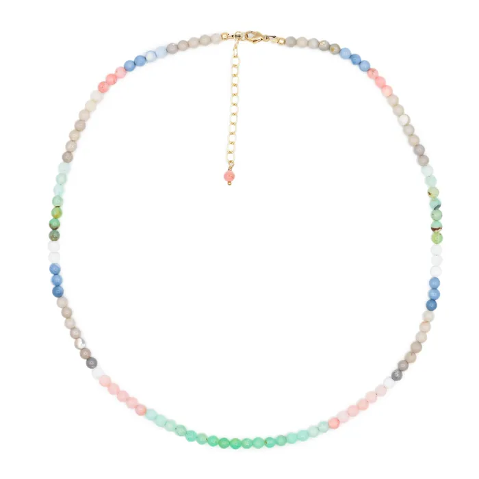 Earthly Abundance Necklaces Multi opal necklace