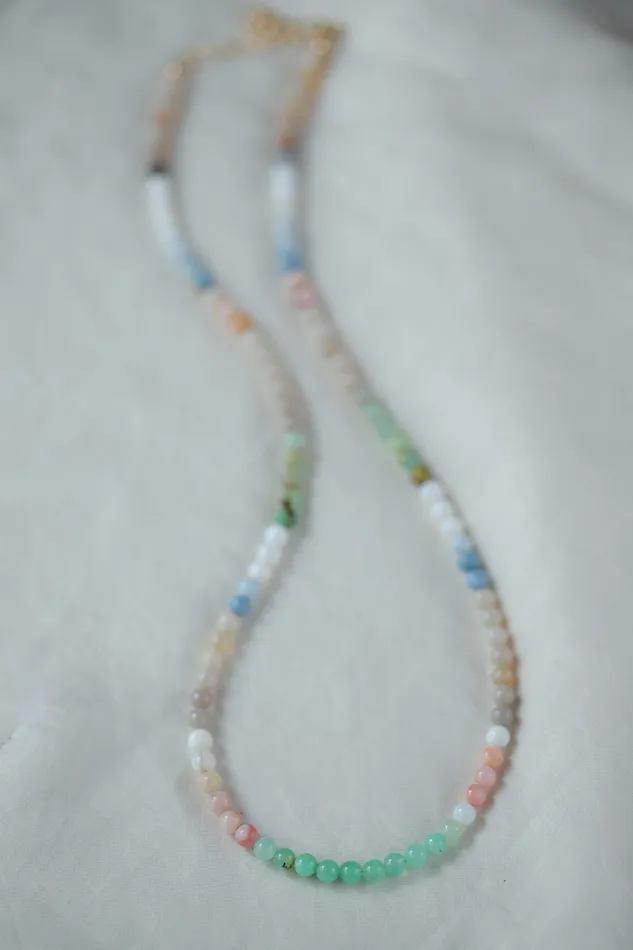 Earthly Abundance Necklaces Multi opal necklace