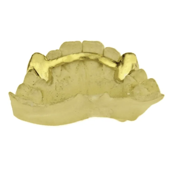 Gold Plated over 925 Sterling Silver Custom Single Teeth Caps Bling Cartel Admin Rings