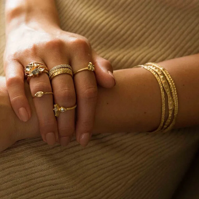 Gold Stingray Bangle Lauren Wolf Jewelry PreStyled Sets Gold Stingray Bangle Lauren Wolf Jewelry PreStyled Sets