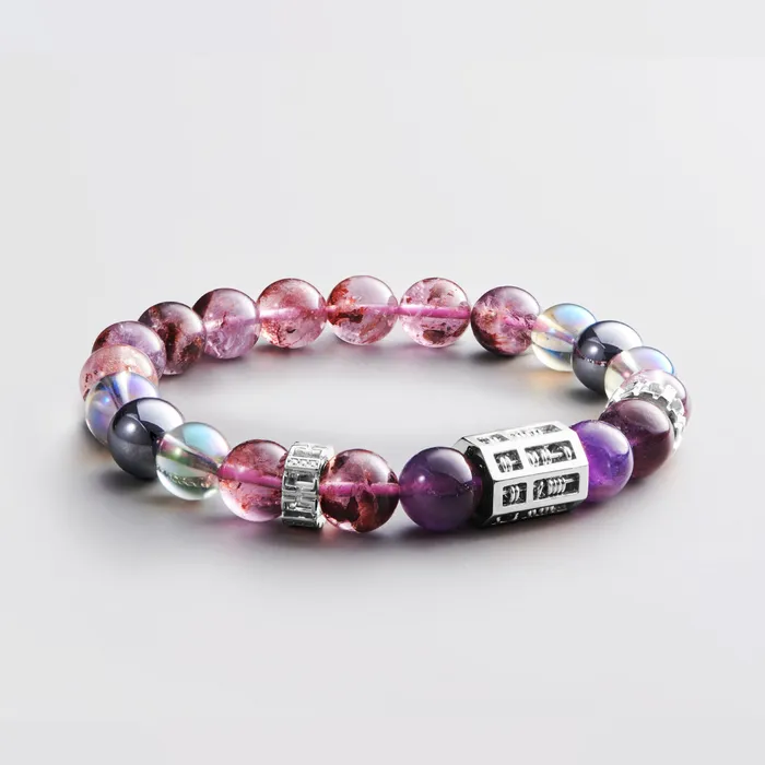 Hoseiki Jewelry Bracelets Triple Wealth Abacus Bracelet The Charm