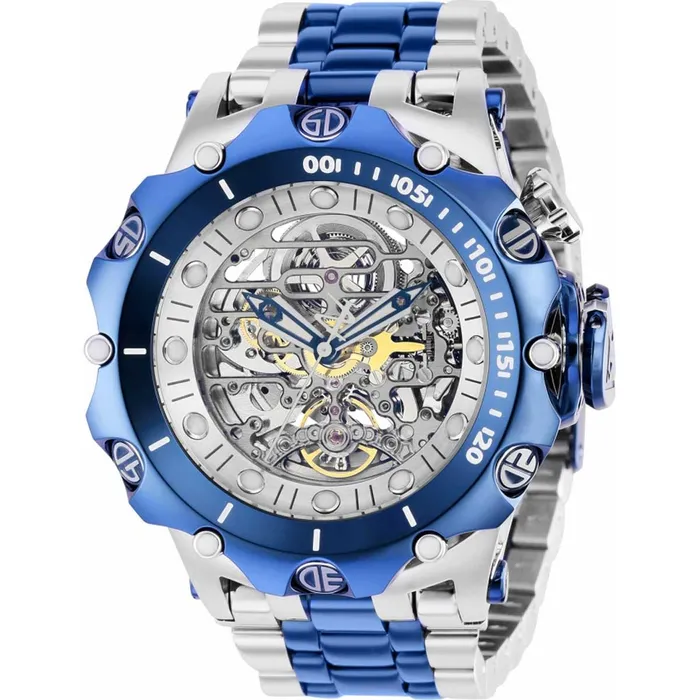 Invicta Bracelets Invicta Mens Automatic Watch Reserve Venom Skeleton Dial Two Tone Bracelet 36658