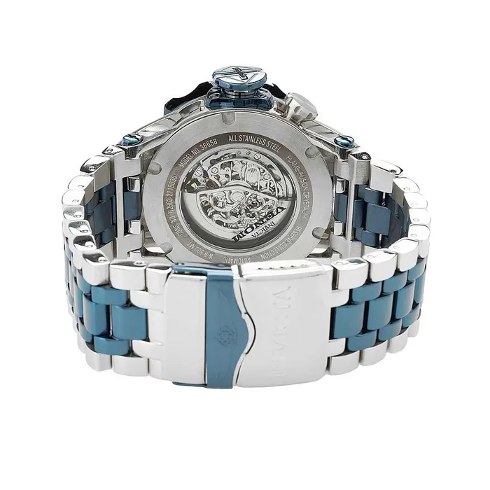 Invicta Bracelets Invicta Mens Automatic Watch Reserve Venom Skeleton Dial Two Tone Bracelet 36658