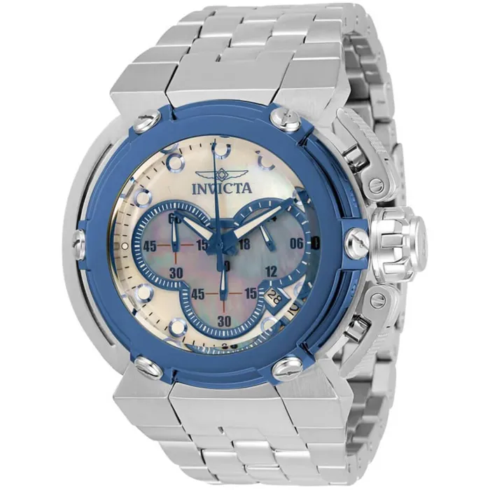 Invicta Mens Chronograph Watch Coalition Forces Quartz Steel Bracelet 30456 Invicta Bracelets