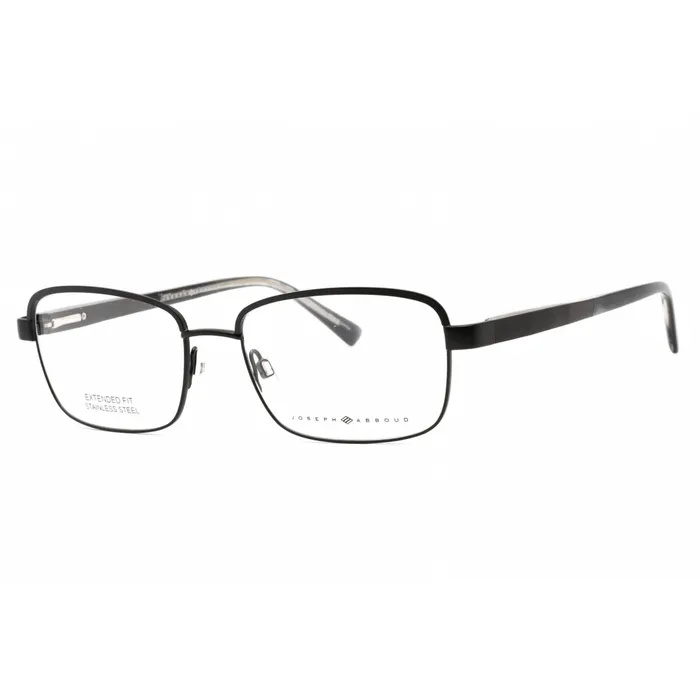 Joseph Abboud Rings Joseph Abboud Mens Eyeglasses Gunmetal Rectangular Frame Clear Lens JA4092 033
