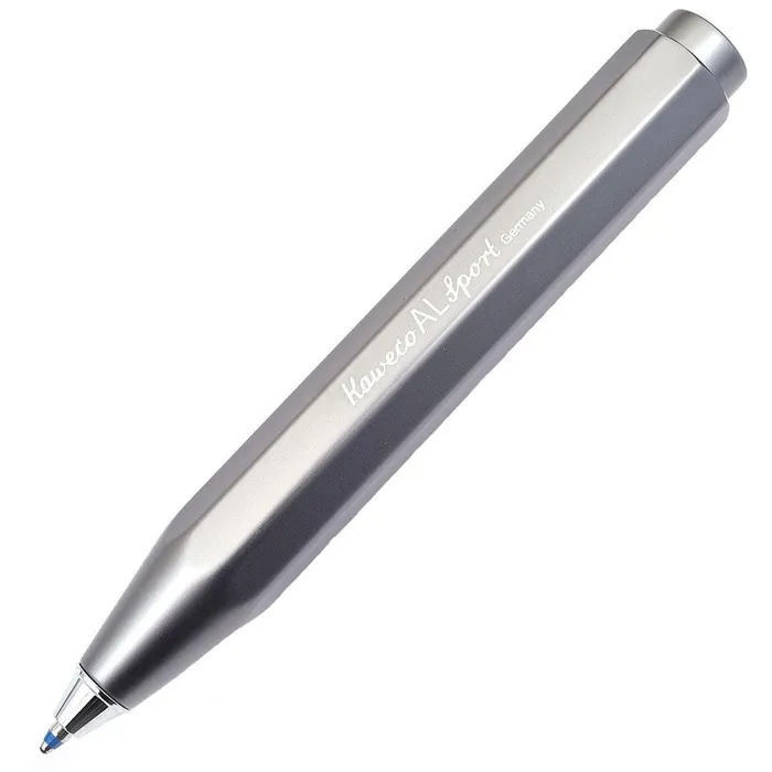 Kaweco Necklaces Kaweco Ballpoint Pen AL Sport Gray Octagonal Design 10000099