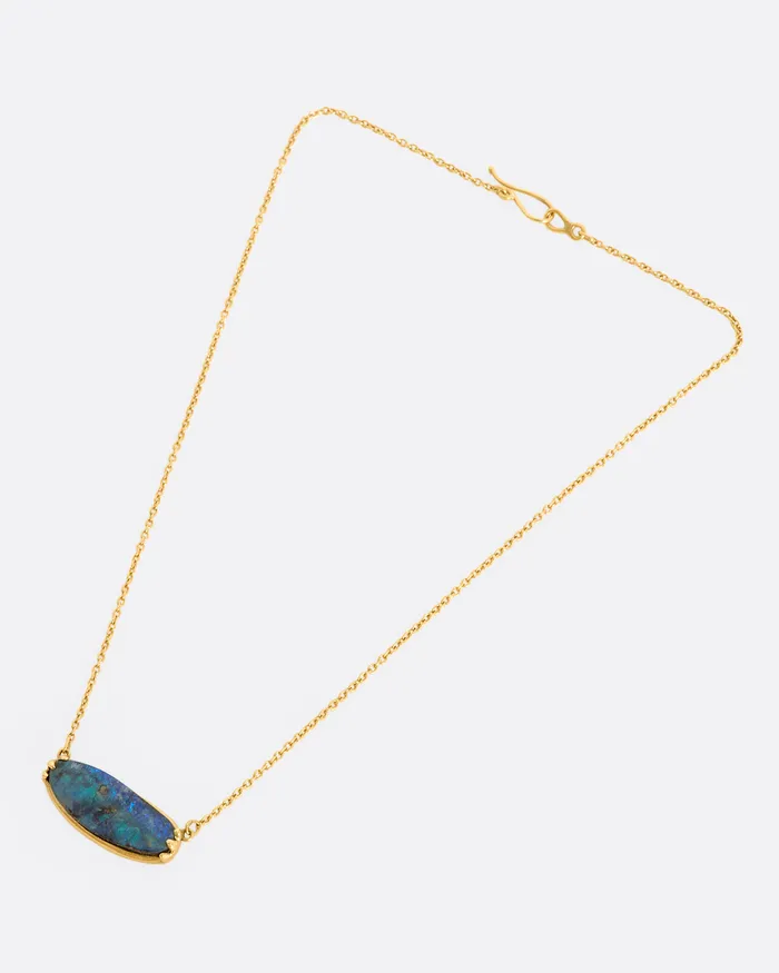 KIMBERLIN BROWN Necklaces Australian Opal Claw Pendant Necklace