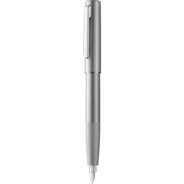 Lamy Fountain Pen Aion Brushed Aluminium Olive Silver Extra Fine L77OSEF Lamy Rings