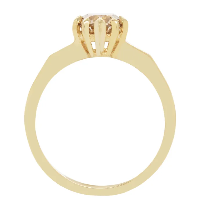 Lauren Wolf Jewelry Rings Champagne Diamond Soire Ring