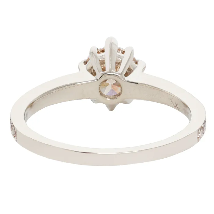 Lauren Wolf Jewelry Rings Champagne Pav Diamond Soire Ring