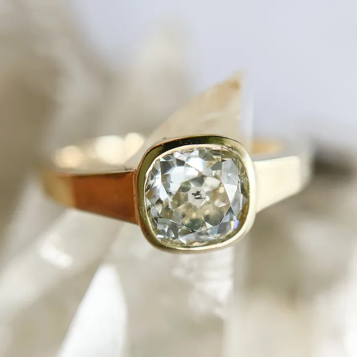 Lauren Wolf Jewelry Rings Clear Sky Diamond Mojave Ring