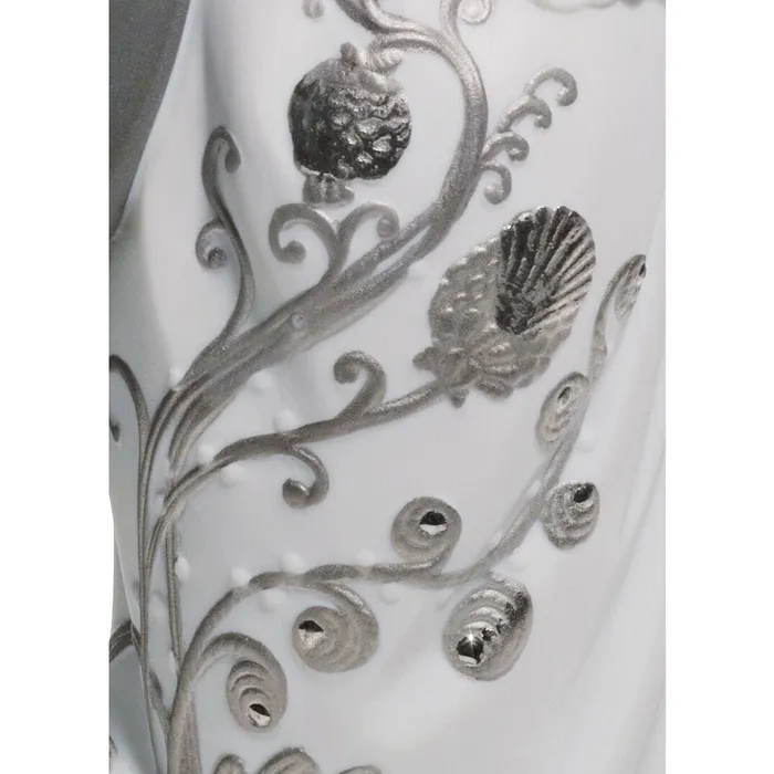 Lladro Lovers Waltz Couple Figurine Silver Lustre Lladro Rings