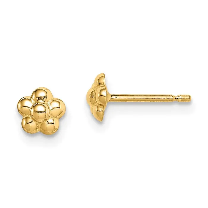 Madi K Kids 14k Flower Post Earrings Jewelry Earrings