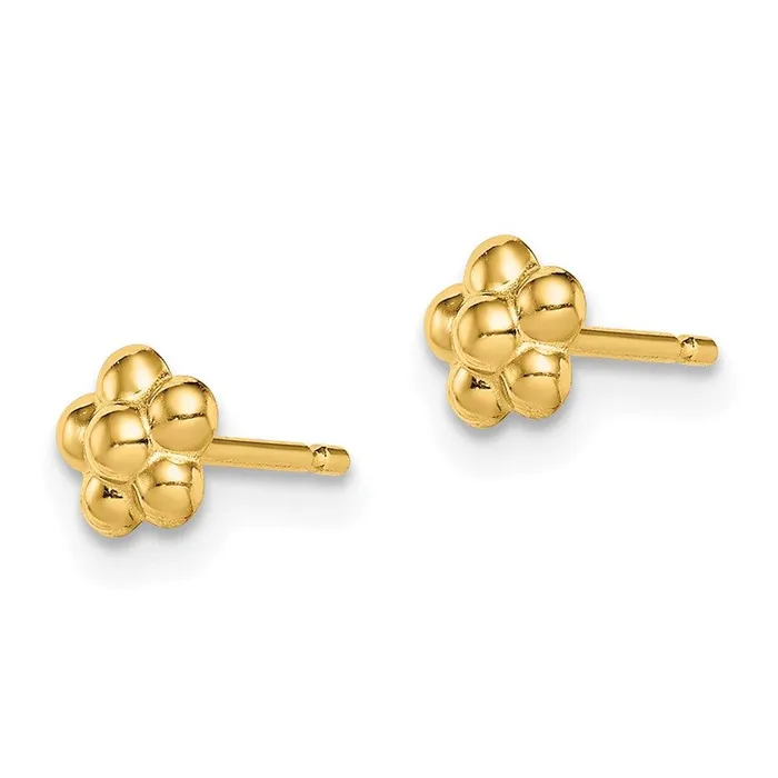 Madi K Kids 14k Flower Post Earrings Jewelry Earrings