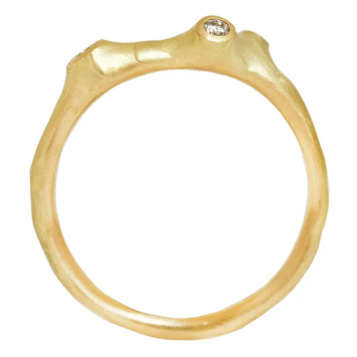 Medium Barnacle Diamond Ring Johnny Ninos Rings