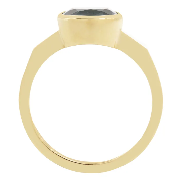 Mystic Teal Sapphire Ring Lauren Wolf Jewelry Rings