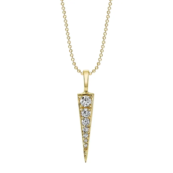 Necklaces anitako SMALL DIAMOND DAGGER NECKLACE