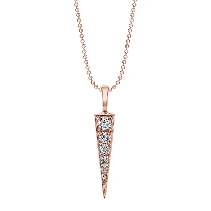 Necklaces anitako SMALL DIAMOND DAGGER NECKLACE
