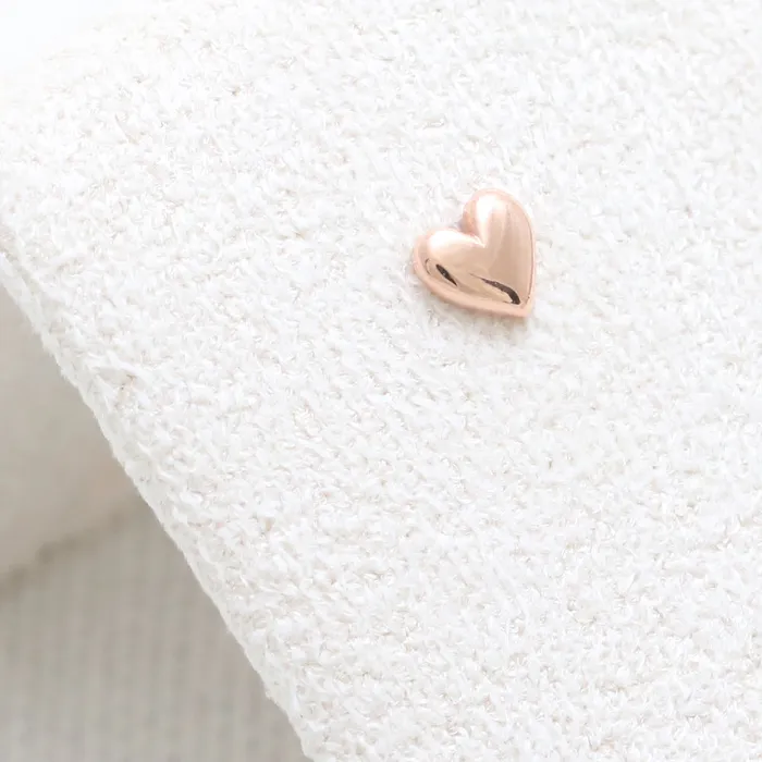 Necklaces from J Shop Tiny Heart Internally Labret