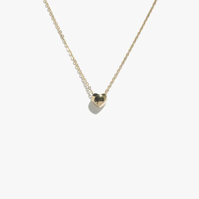 Necklaces READYMADE Lonely Puffy Heart Necklace