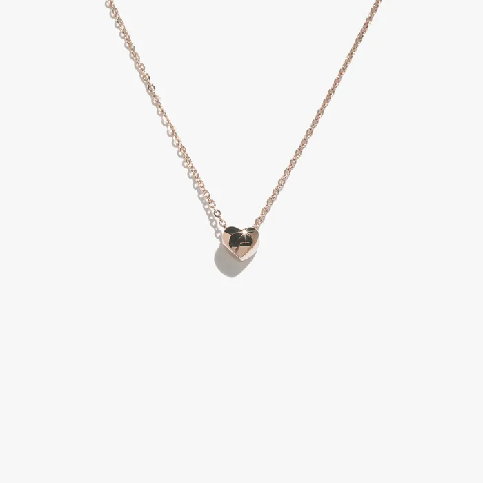 Necklaces READYMADE Lonely Puffy Heart Necklace