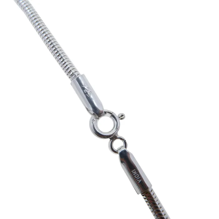 Necklaces Satin Crystals Sterling Silver Chain Necklace Deluxe Thick No Joke