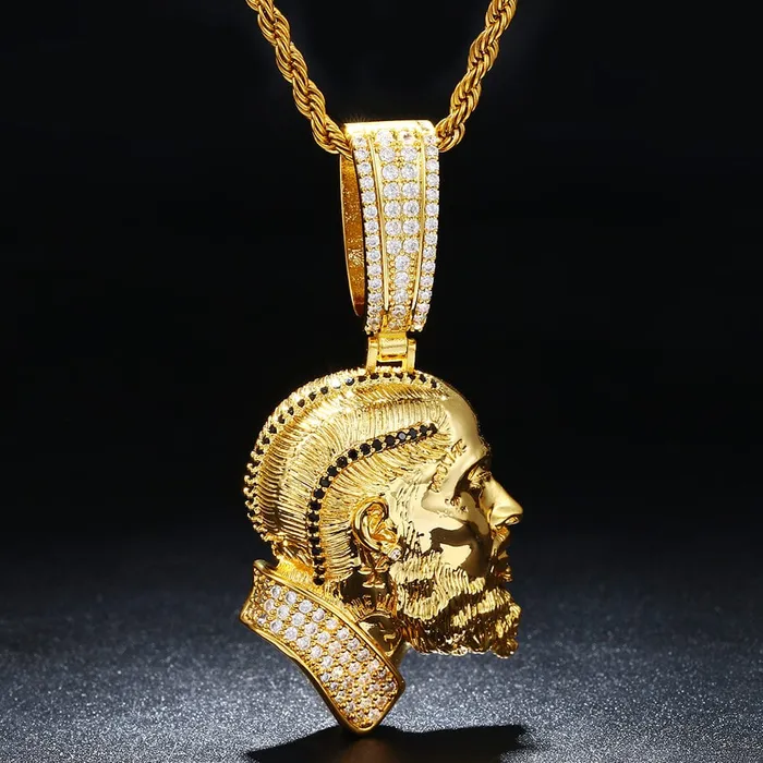 Nipsey Hussle Pendant Necklace VVS Jewelry Necklaces